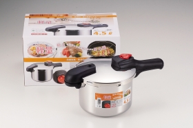 H-5436節約クック ステンレス製圧力切替式片手圧力鍋4.5L|パール金属製